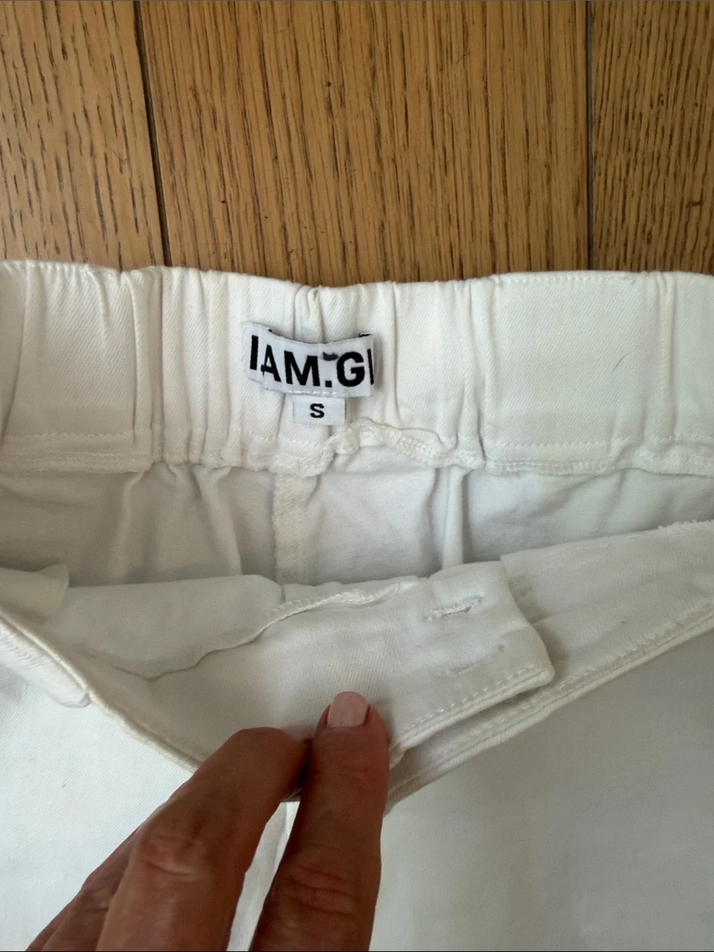 I.AM.GIA White Cobain Pant Small